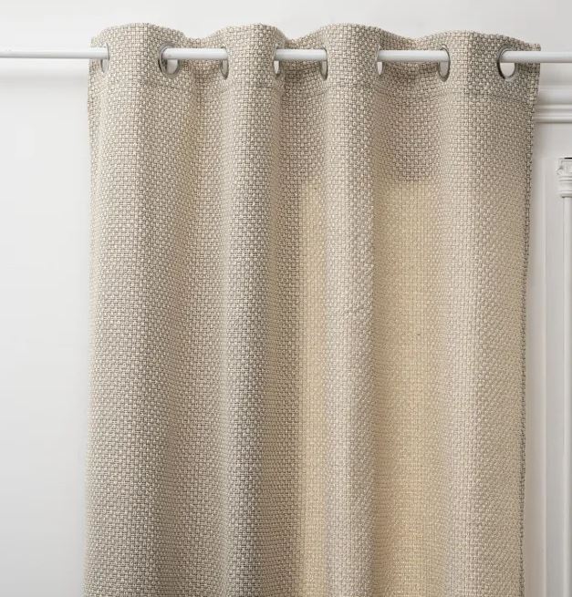 Rideau Maille Wild - Gris Souris - 140 x 260 cm