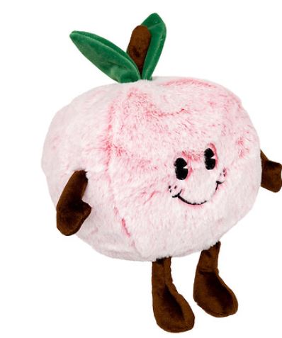 Peluche Pêche - PEACHY - H. 20 cm