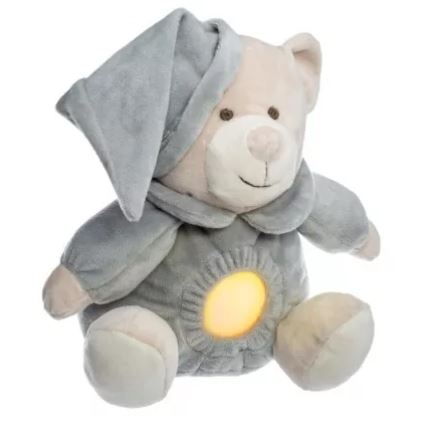 Peluche Veilleuse - OURSON - H. 20 cm