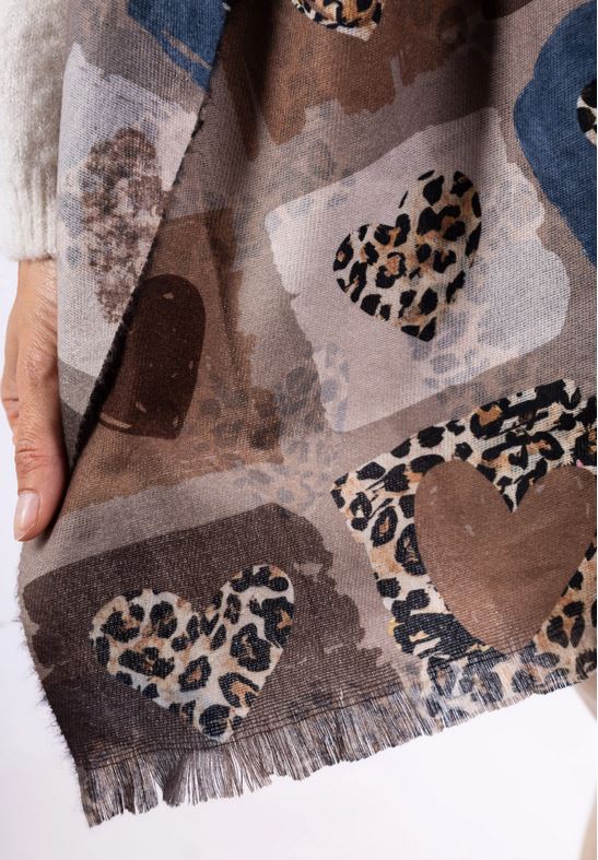 foulard taupe 1