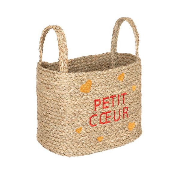 Panier Rangement PETIT COEUR - NEREE - Taille S