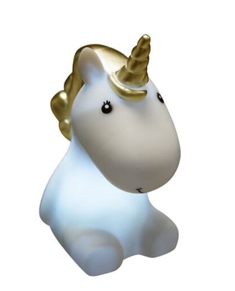 Veilleuse à Piles - LICORNE - H. 14 cm