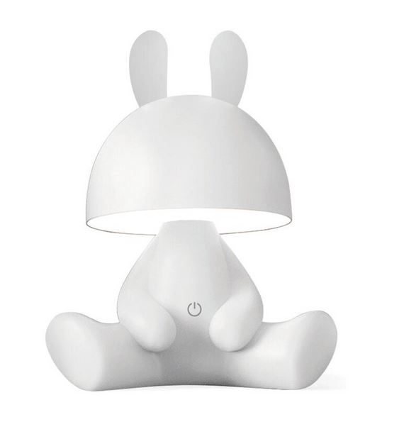 Lampe Tactile Blanche - FERNIE - H. 27,5 cm