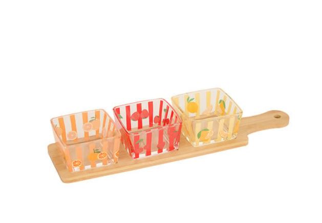 Set Apéritif - FRUITY - 4 Pièces