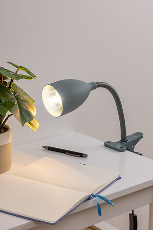Lampe à pince Sily silicone Vert Jade 2