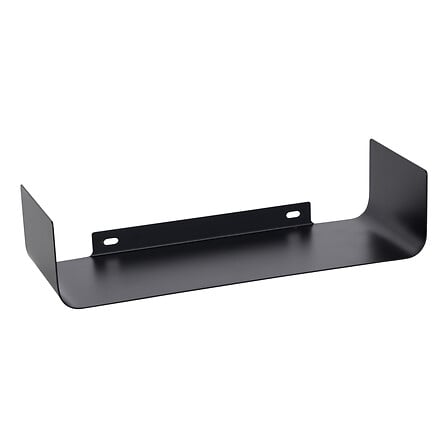 Etagère murale Emilio long 30 cm métal noir