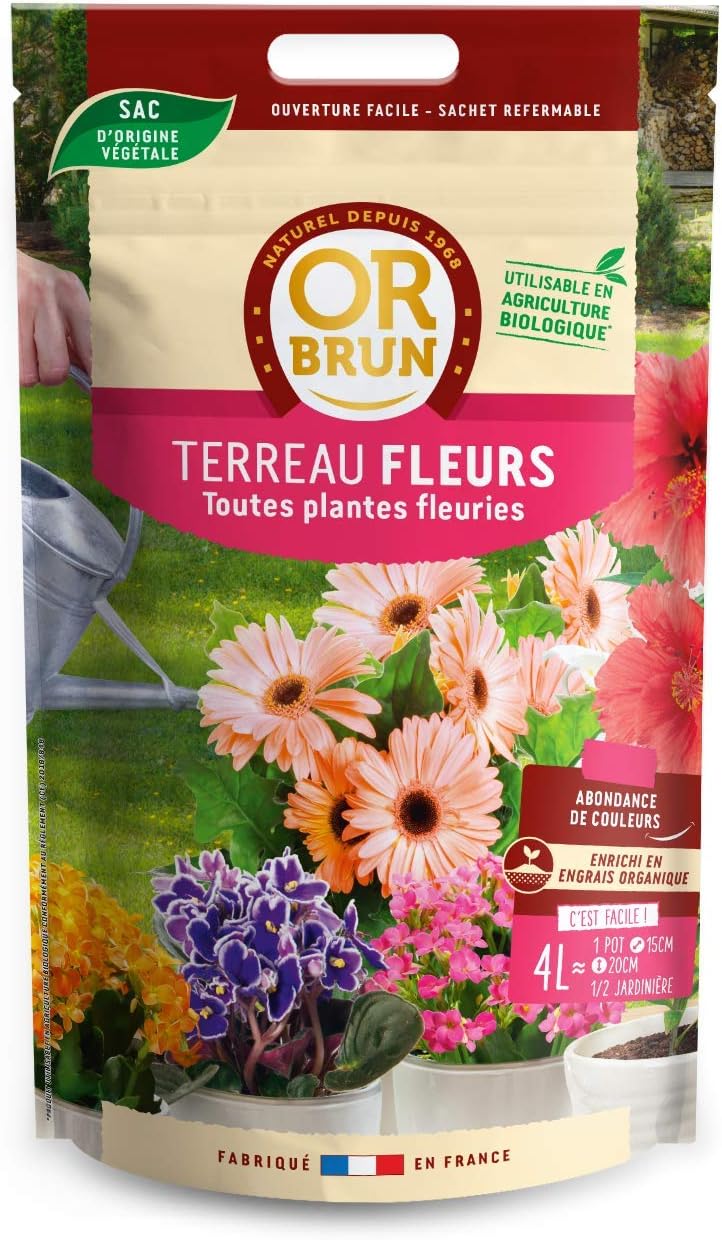 Terreau Fleurs 4L