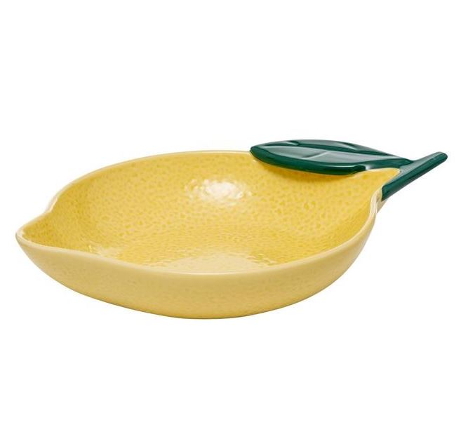 Plat de Présentation - CITRON - 31 x 21,5 x 6,7 cm