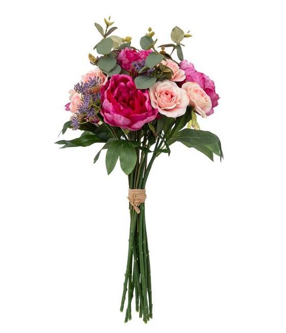Bouquet Composé Pivoine - ENORA - H. 53cm
