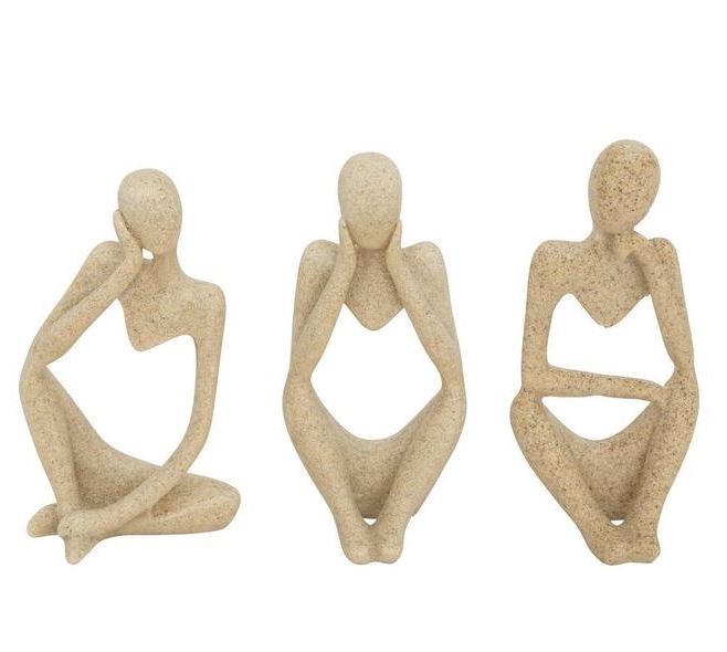 Statuettes Décorative - ABY - Lot de 3
