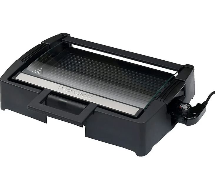 Plancha-Grill Électrique - 35.5x25.5cm