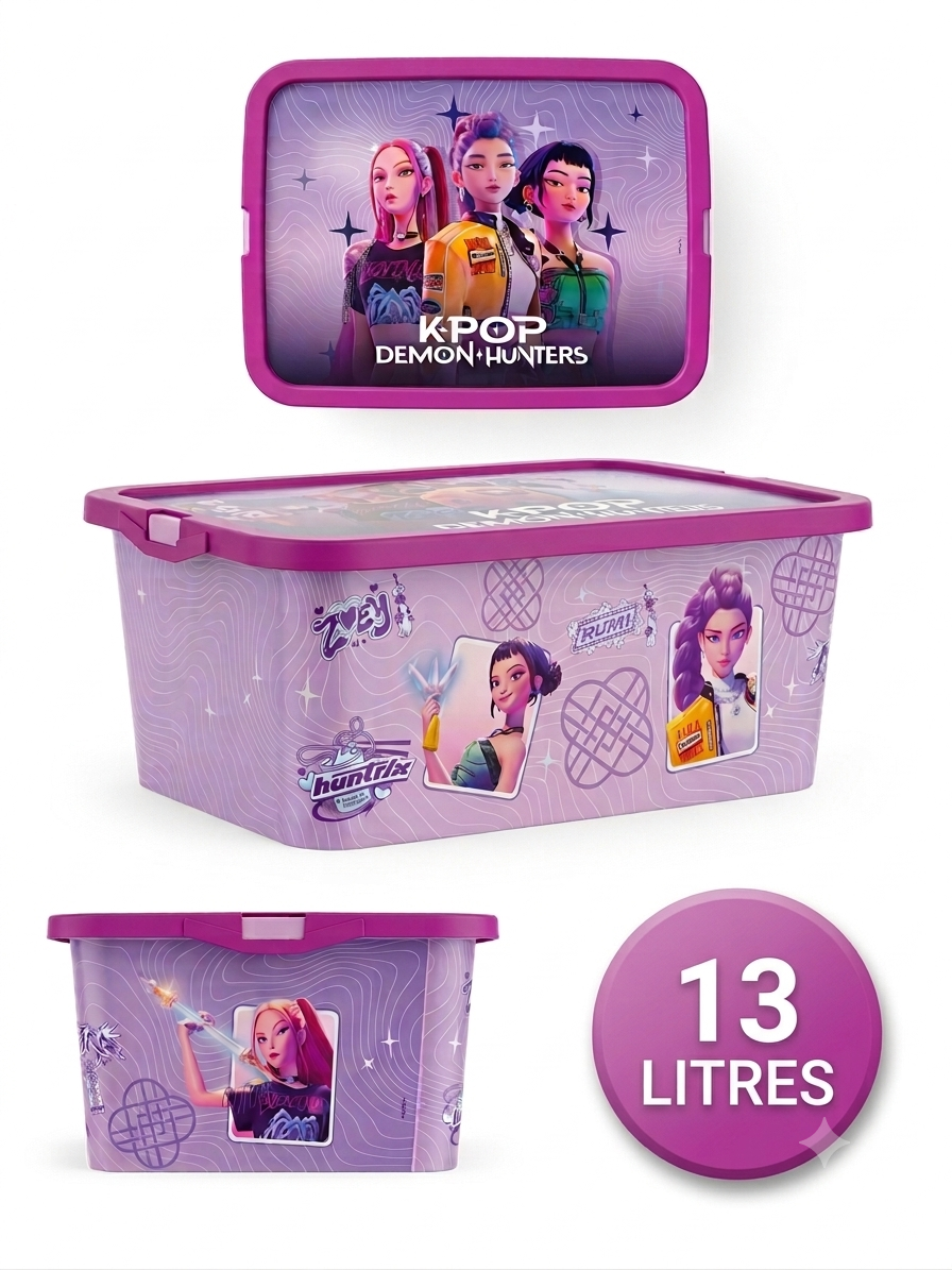Boite de Rangement - KPOP DEMON HUNTERS - 13l