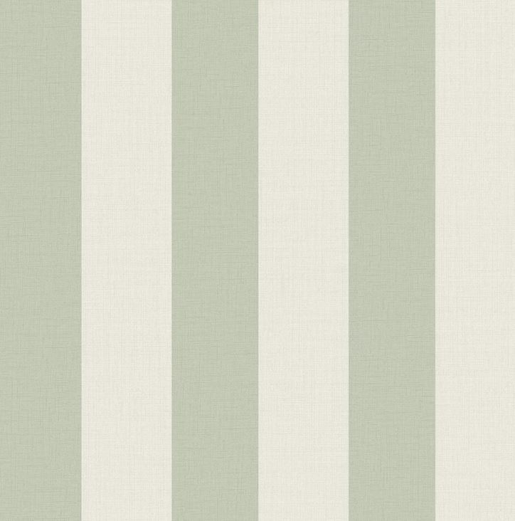 Papier Peint Vinyle / Intissé - TEXTURED STRIPE - Vert