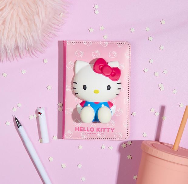 Carnet Rose - HELLO KITTY - 15.2x2.5x19.4cm