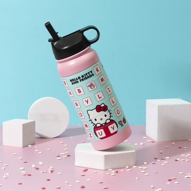Bouteille Puzzle Rose - HELLO KITTY - 75cl