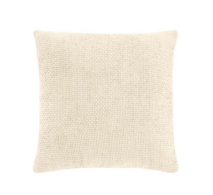 Housse de Coussin Crème - LEO - 40x40cm