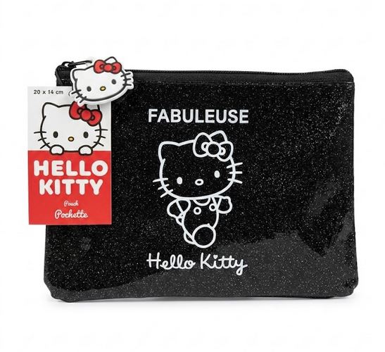 Pochette Hello Kitty - FABULEUSE - Noire