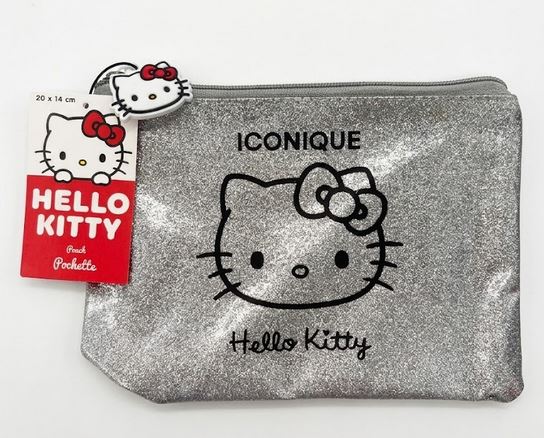 Pochette Hello Kitty - ICONIQUE - Argent
