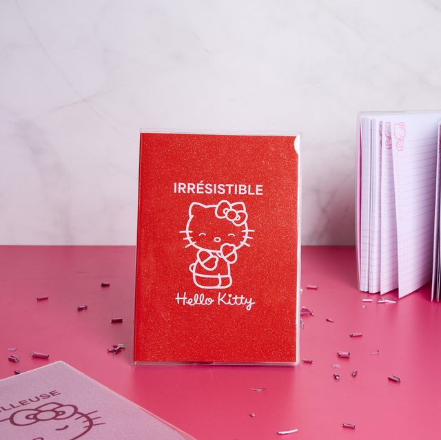 Carnet - IRRÉSISTIBLE HELLO KITTY - Rouge