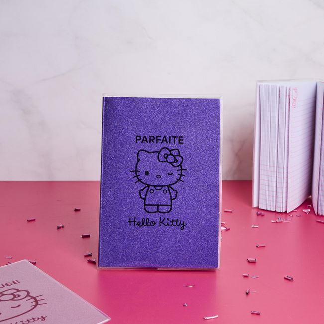 Carnet - PARFAITE HELLO KITTY - Violet