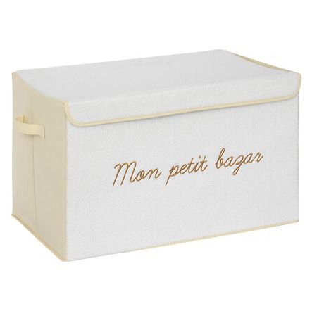 Coffre de Rangement Bouclette - MON PETIT BAZAR - 36x58cm