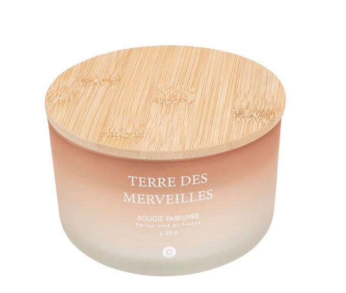 Bougie Parfumée - TERRE DE MERVEILLES - 420gr