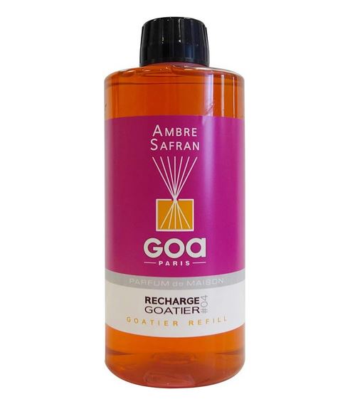 Recharge diffuseur à parfum GOA - Ambre Safran 500ml