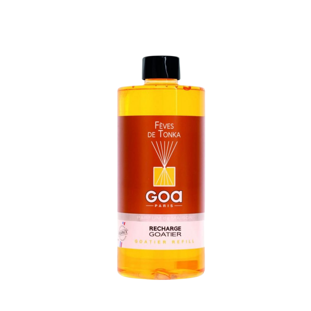 Recharge diffuseur à parfum GOA - Fèves de Tonka  500ml