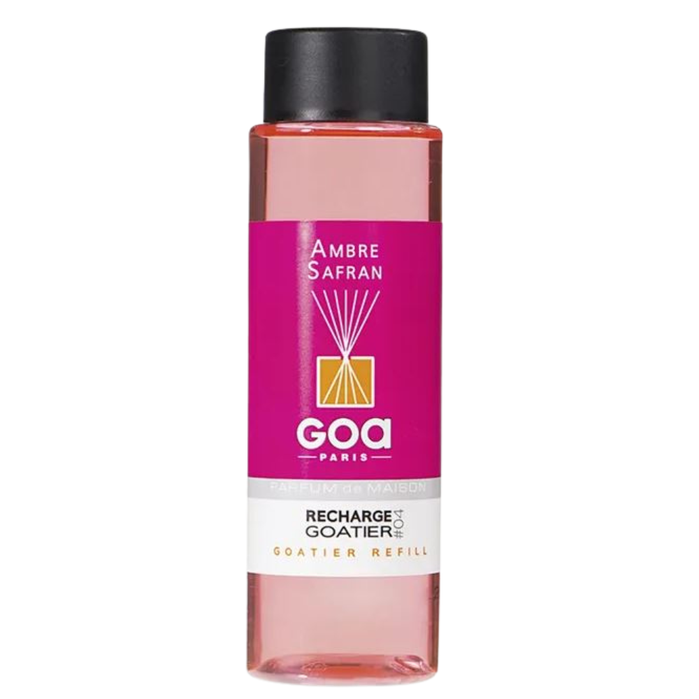 Recharge diffuseur à parfum GOA - Ambre Safran 250ml