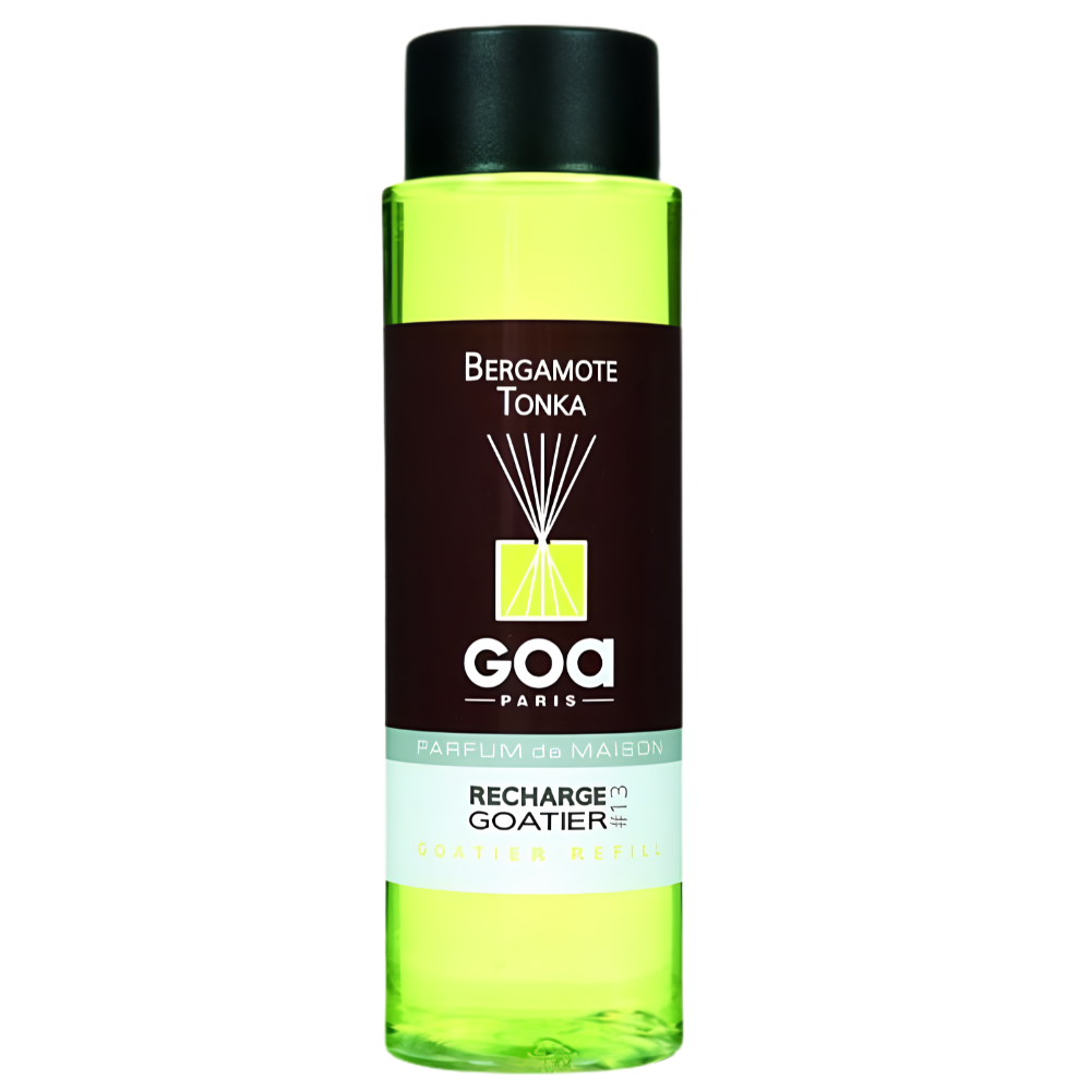 Recharge diffuseur à parfum GOA - Bergamote Tonka 250ml