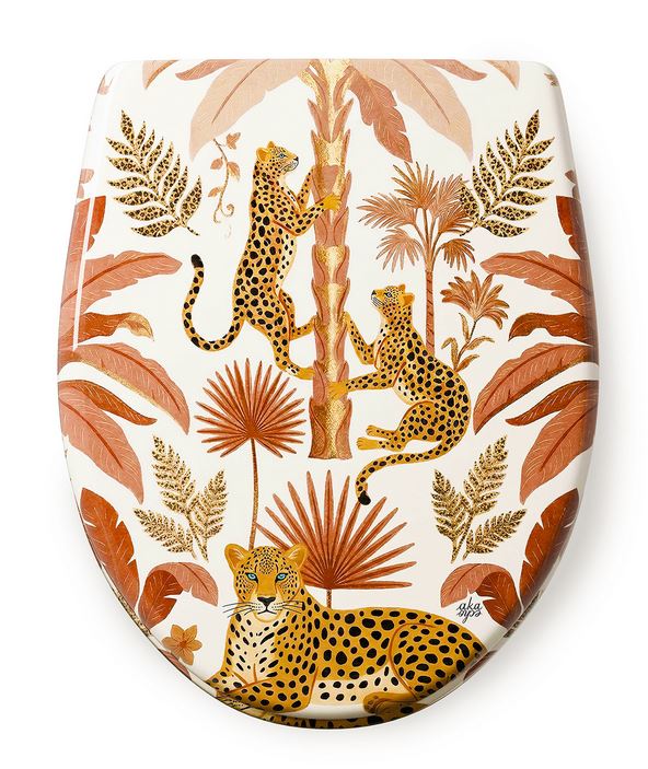 Abattant WC - LEOPARD par AKA ECHO