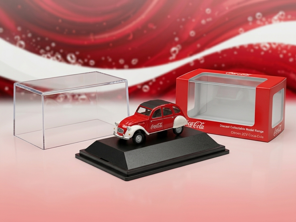 Citroën 2cv - COCA COLA - 1/76ème