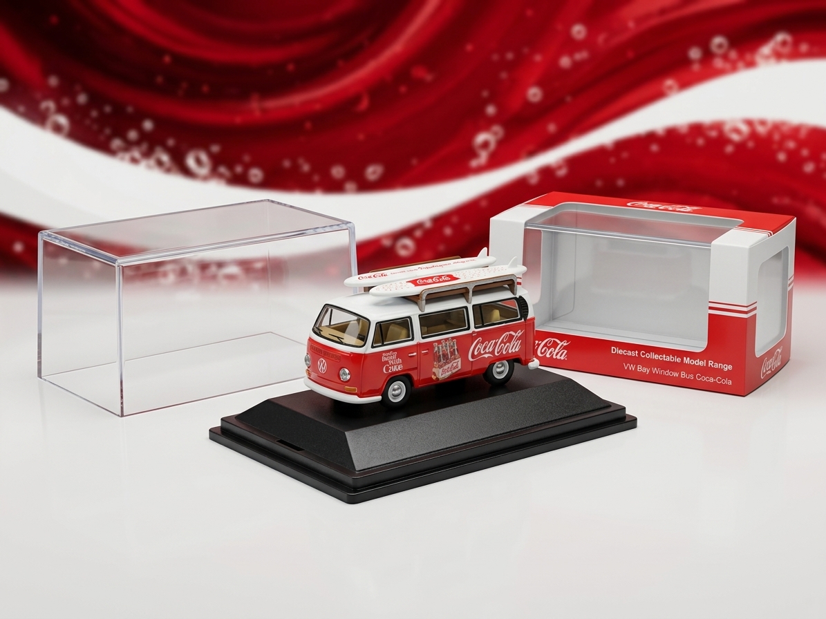 VW Bay Window Bus - COCA COLA - 1/76ème