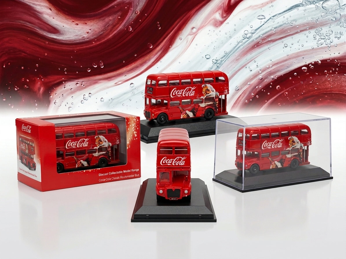 Xmas Bus - COCA COLA - 1/76ème