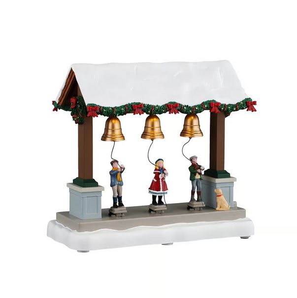 Accessoire de Village Miniature - Christmas Bells Are Ringing - Collection Caddington Village