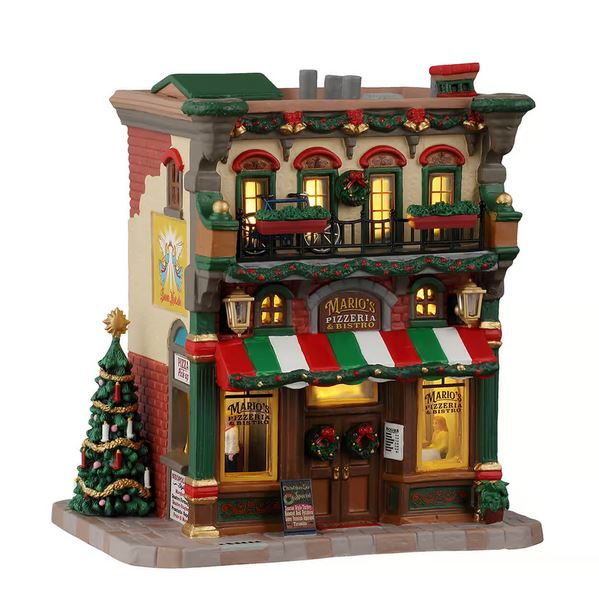 Village de Noël -Mario\'s Pizzeria & Bistro - Collection Caddington Village