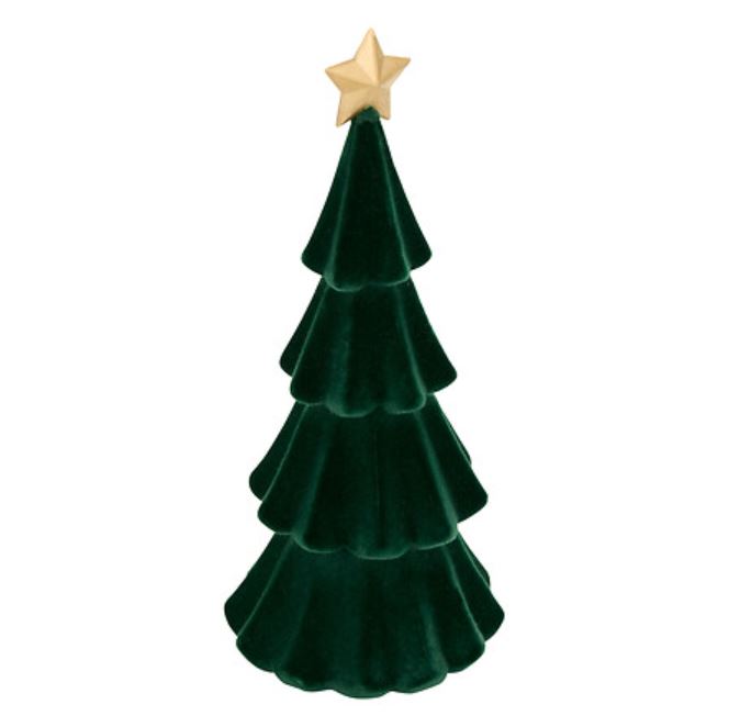 Sapin Velours Vert - h.30cm