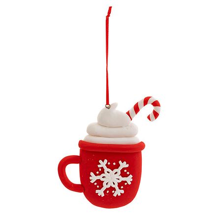 Sujet Tasse Chocolat Chaud - H. 11cm