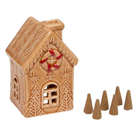 Brûleur d\'Encens en Céramique - H.10,5cm