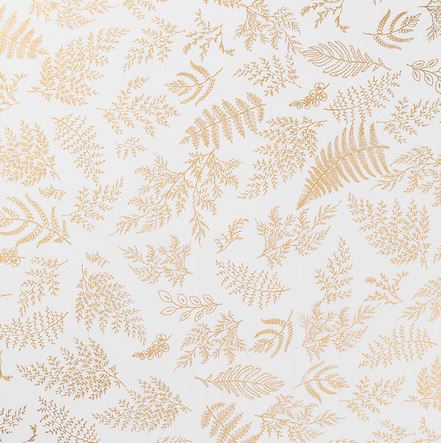 Nappe Anti-Tache - Blanc & Or - 140x240 cm