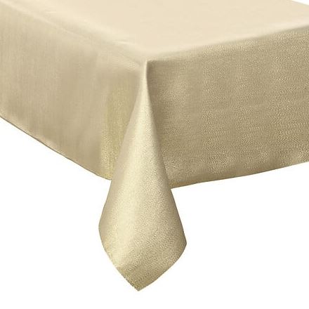 Nappe de Fête Pailletée - Or/Doré - 140x240 cm