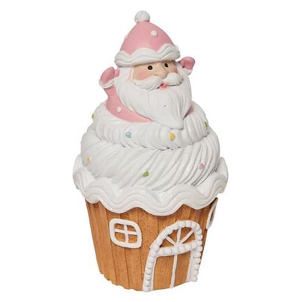 Cupcake Déco - Père Noël - H.21,7cm