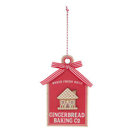 Sujet de Noël planche cookie 14 cm bois rouge
