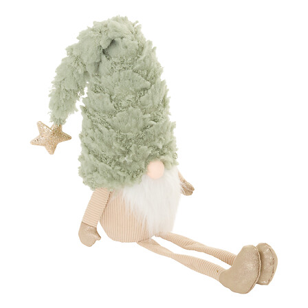 Gnome Alpo assis haut 81 cm vert