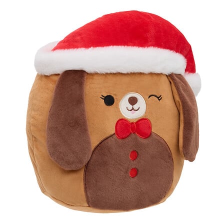 Peluche Squishy chien H.33cm