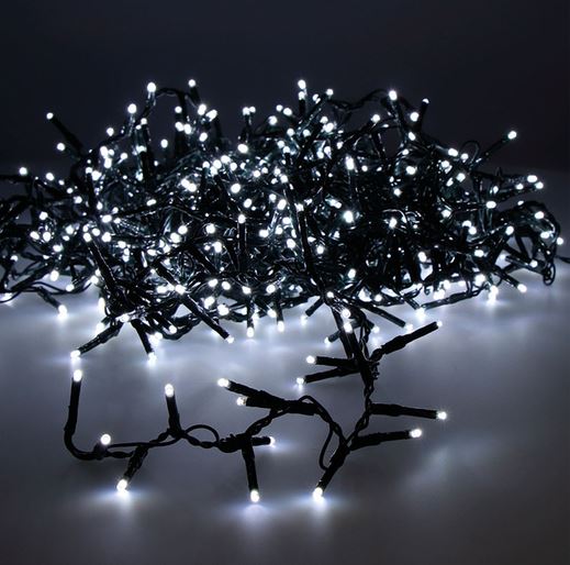 Guirlande 500 LED - Blanc Froid - 11m