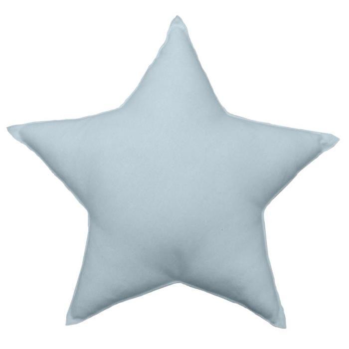 coussin-uni-en-forme-d-etoile-bleu-gris-40-cm