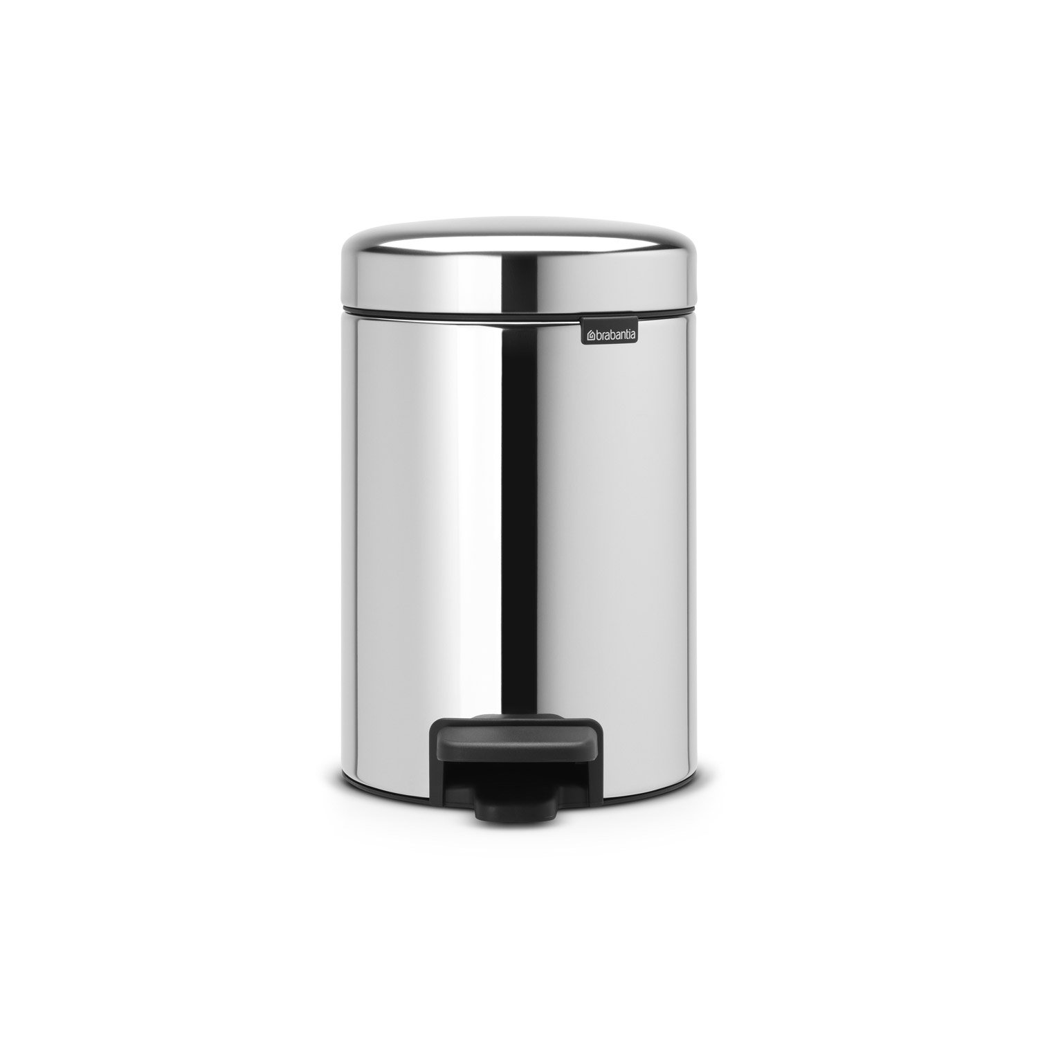 Poubelle de salle de bain brillant steel 3l BRABANTIA