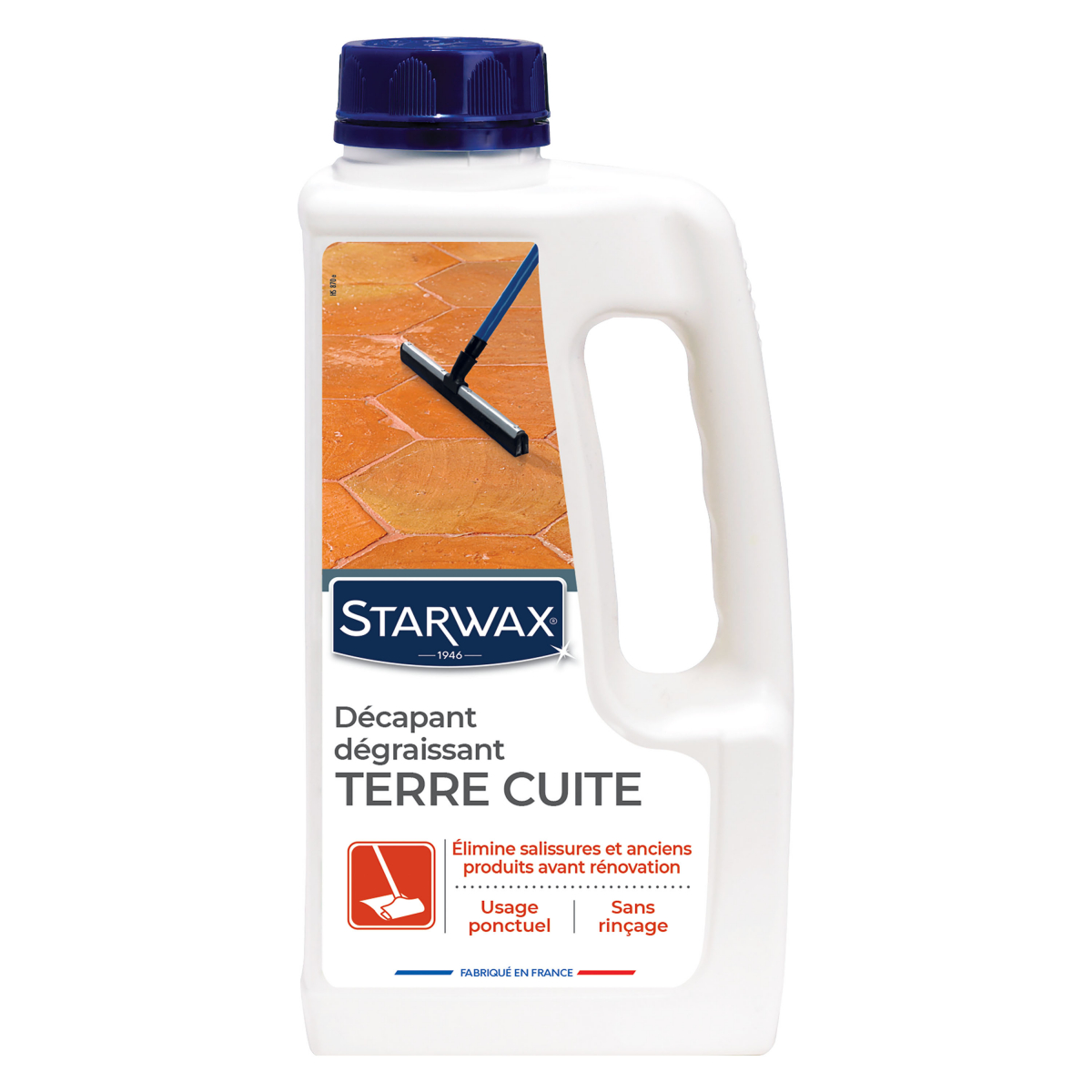 Décapant pour tomettes et terres cuites 1L