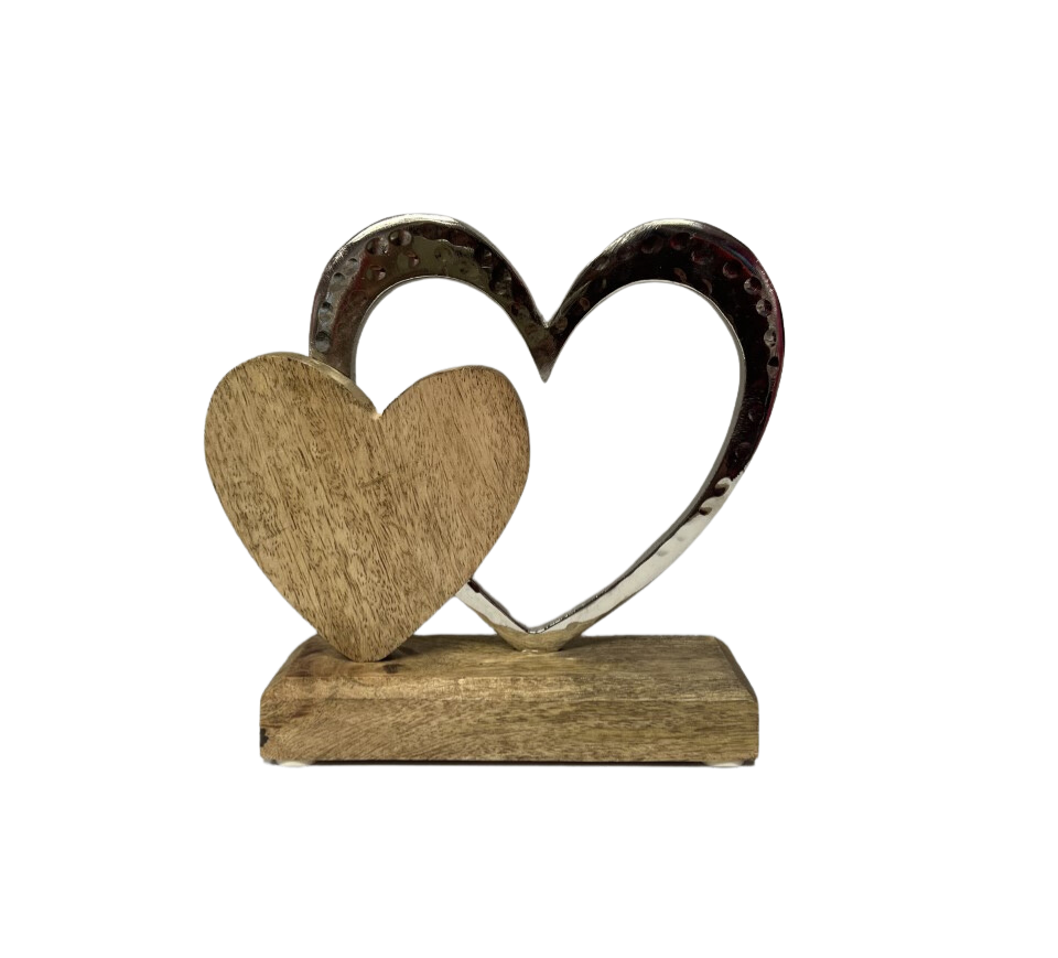 decoration-double-coeur-martelé